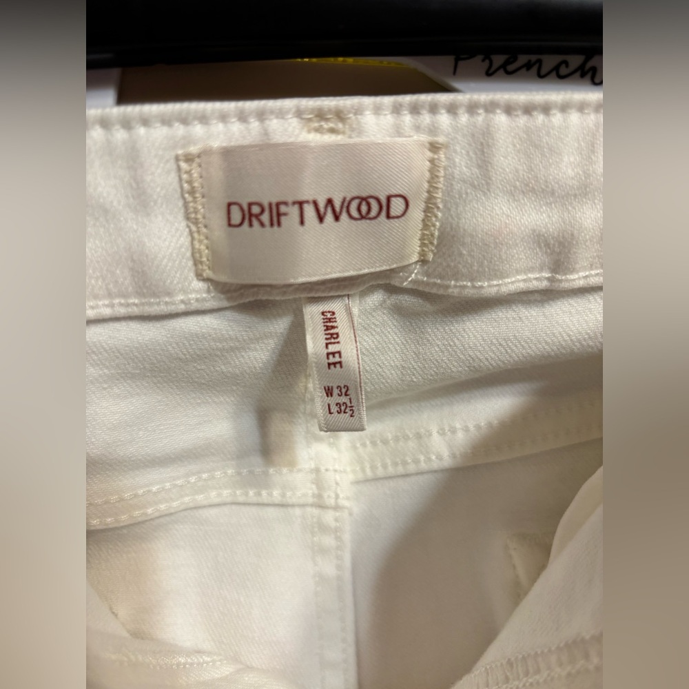 DRIFTWOOD White Pants with Nautical Embroidery - Picture 5 of 10